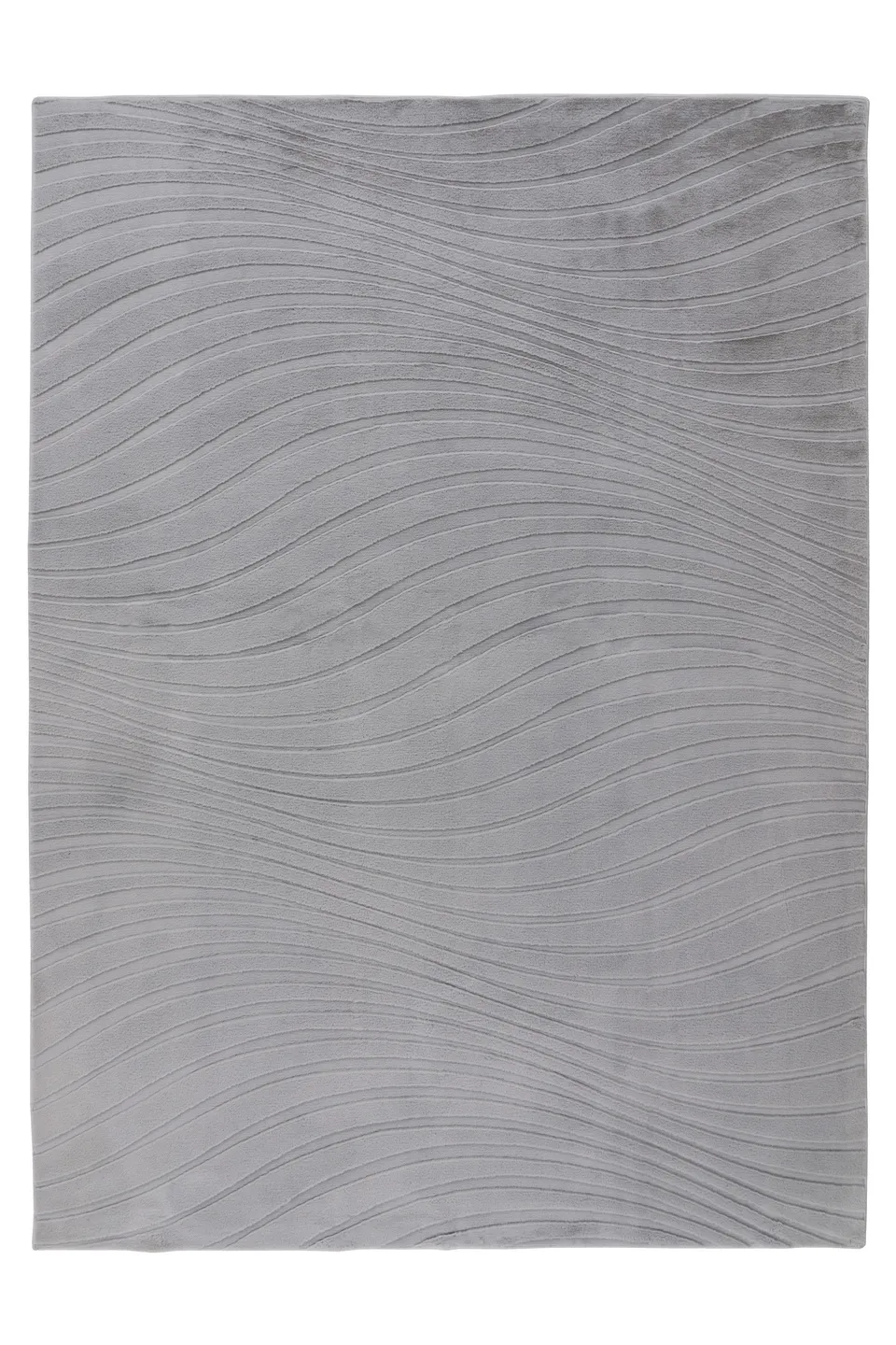 kayoom-kierk-125-kurzflorteppich-in-silber-12-mm-florh-he image 1