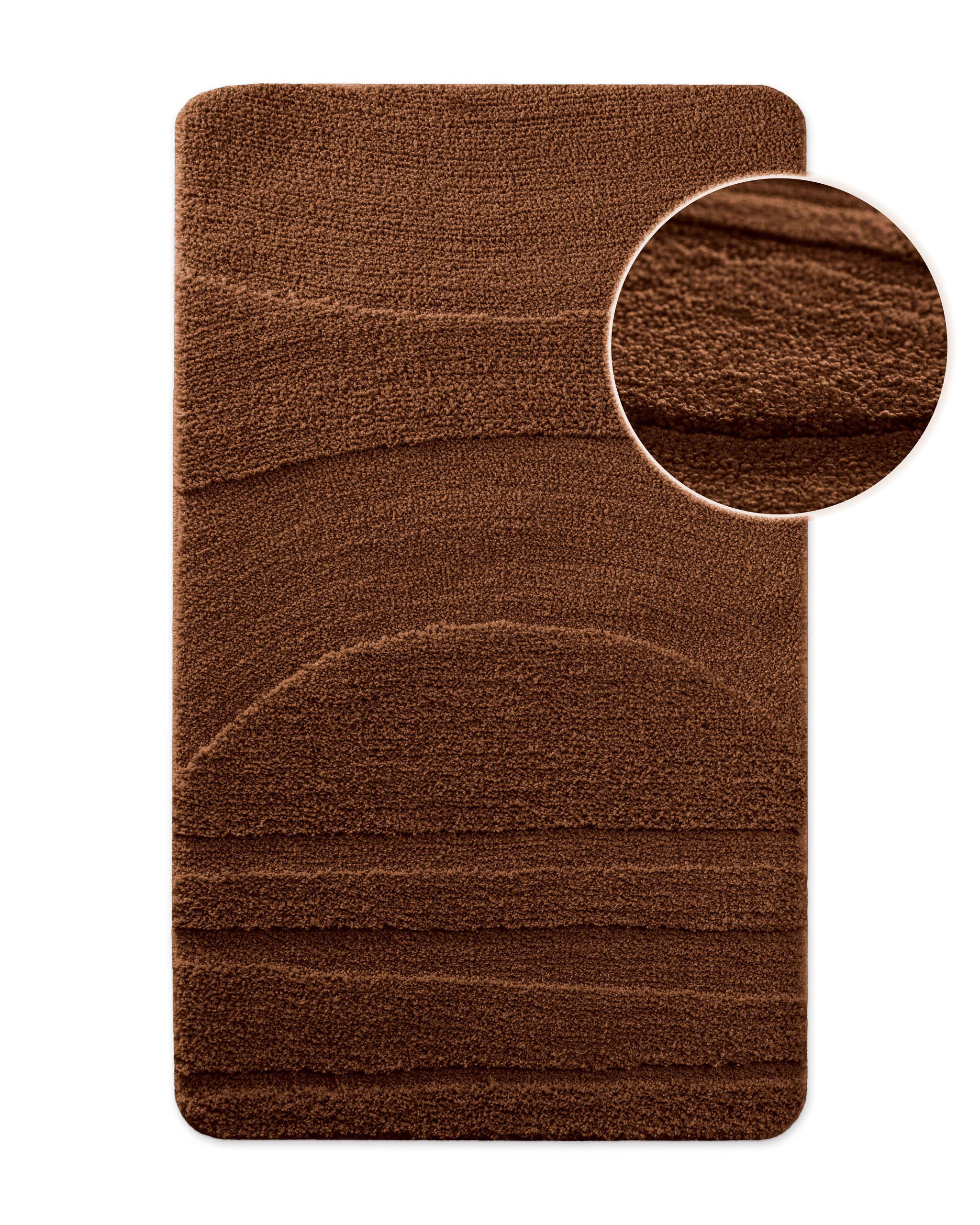 weconhome-bathking-badteppich-marc-nuss-braun-hoch-tief image 1
