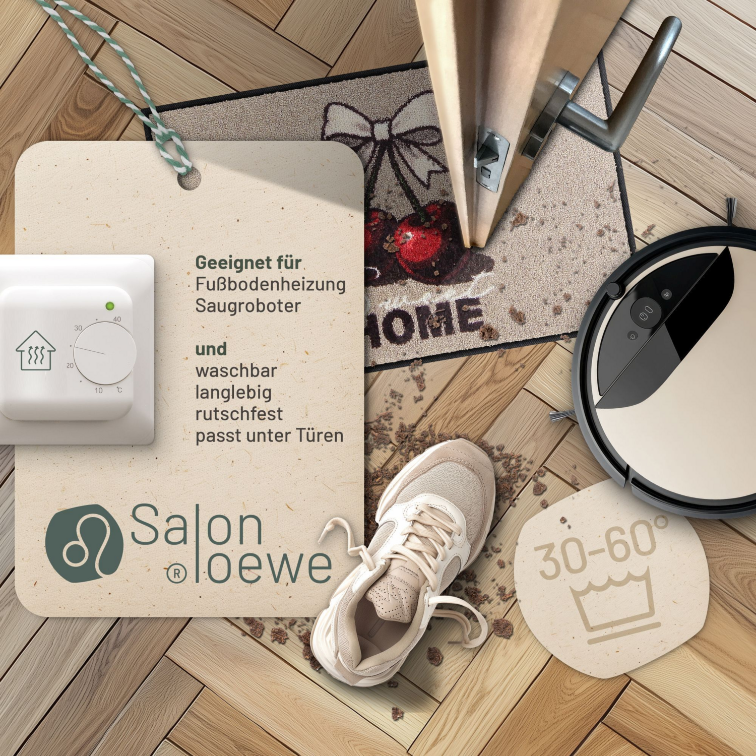 salonloewe-cherry-sweet-beige-eingangsmatte-45-x-70-cm-schlichte-fu-matte-f-r-de image 2