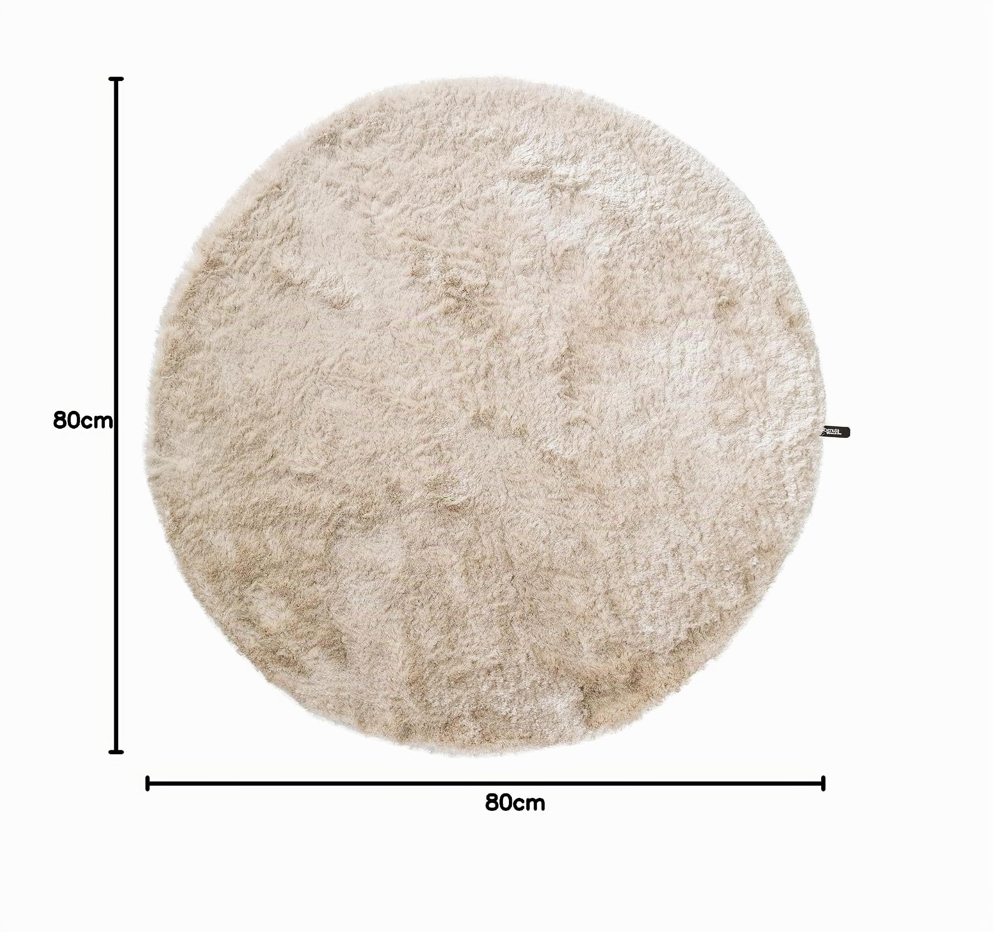 benuta-nest-whisper-hochflorteppich-beige-rund-80-cm image 2