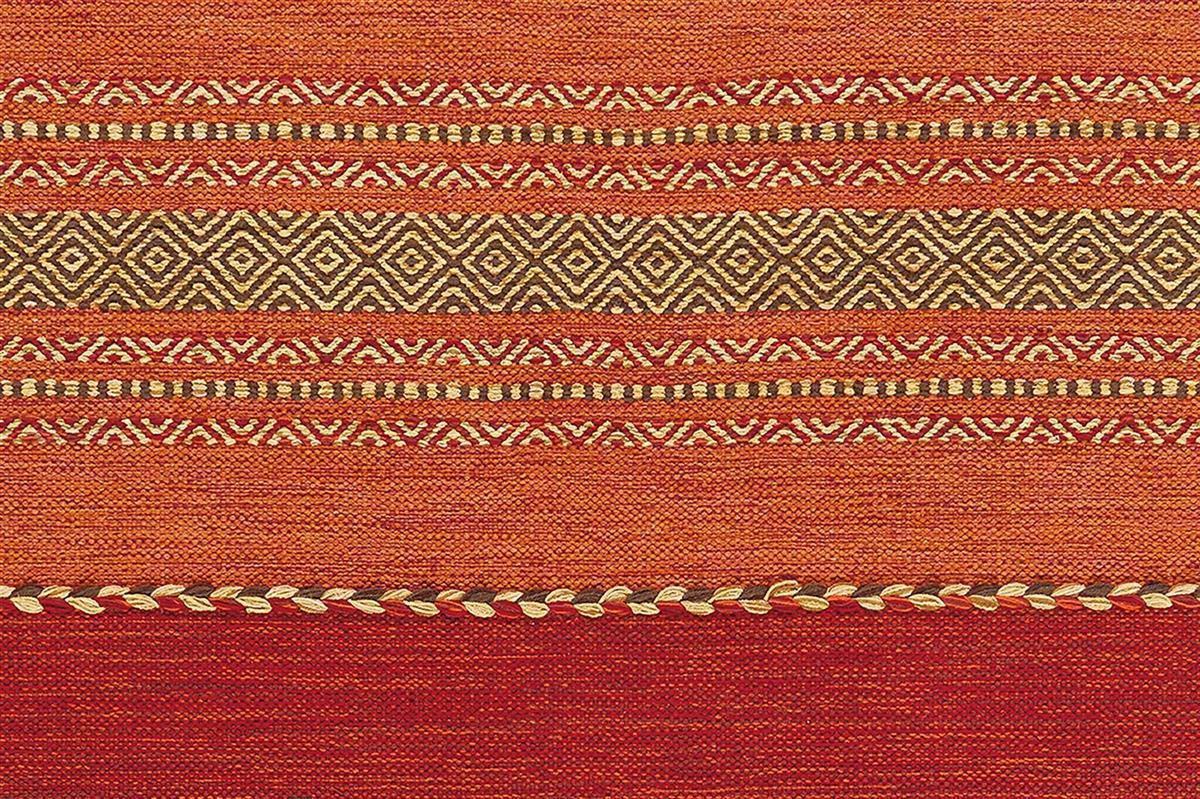 kayoom-navarro-2920-baumwollteppich-flachflor-mit-streifenmuster-und-quasten image 3