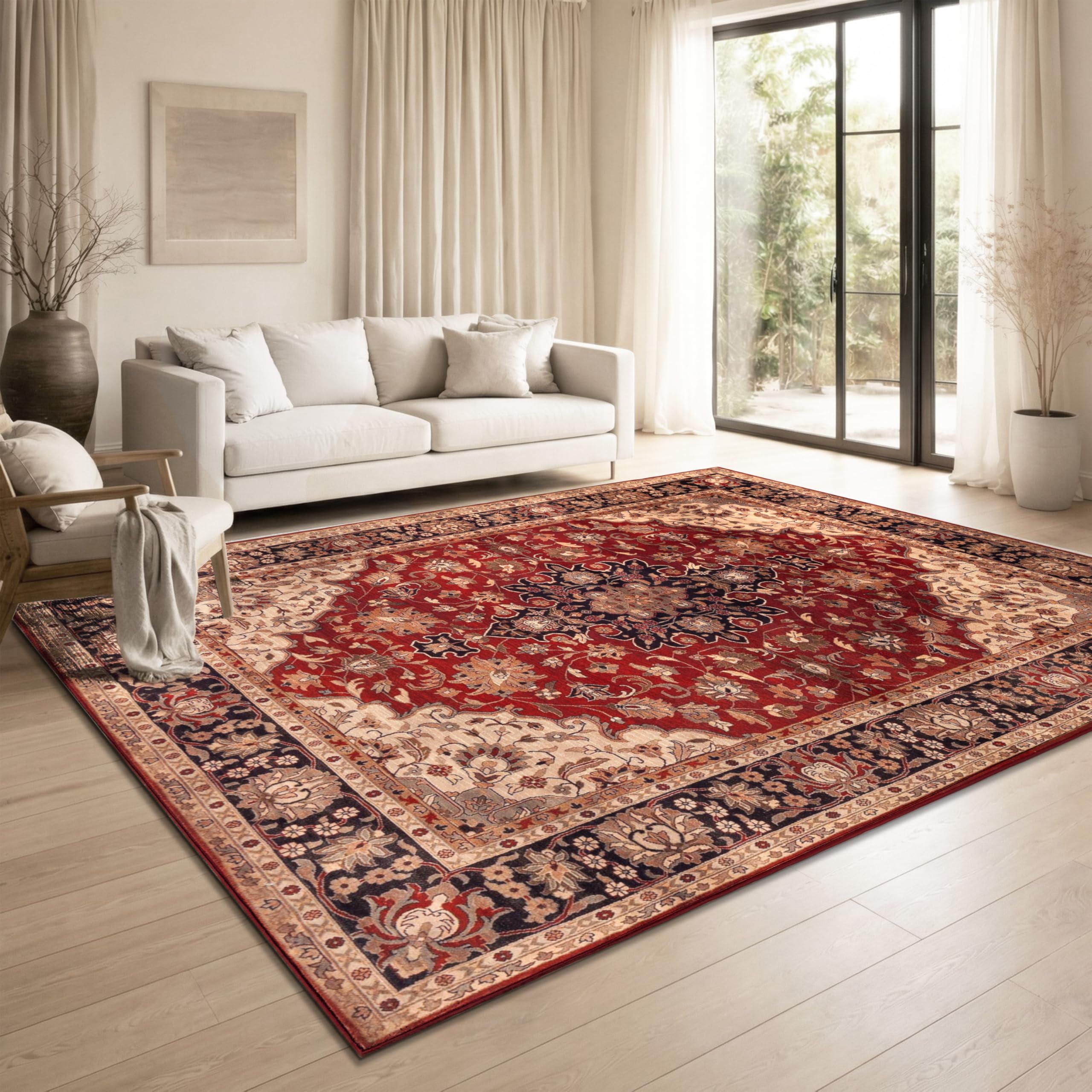 paco-home-passion-vintage-teppich-rot-orange-80x150-cm image 8