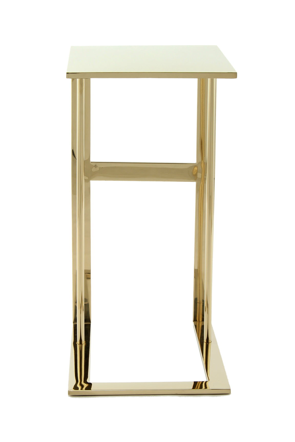 kayoom-beistelltisch-sten-125-edelstahl-30x40x60-cm-c-form-silber image 2