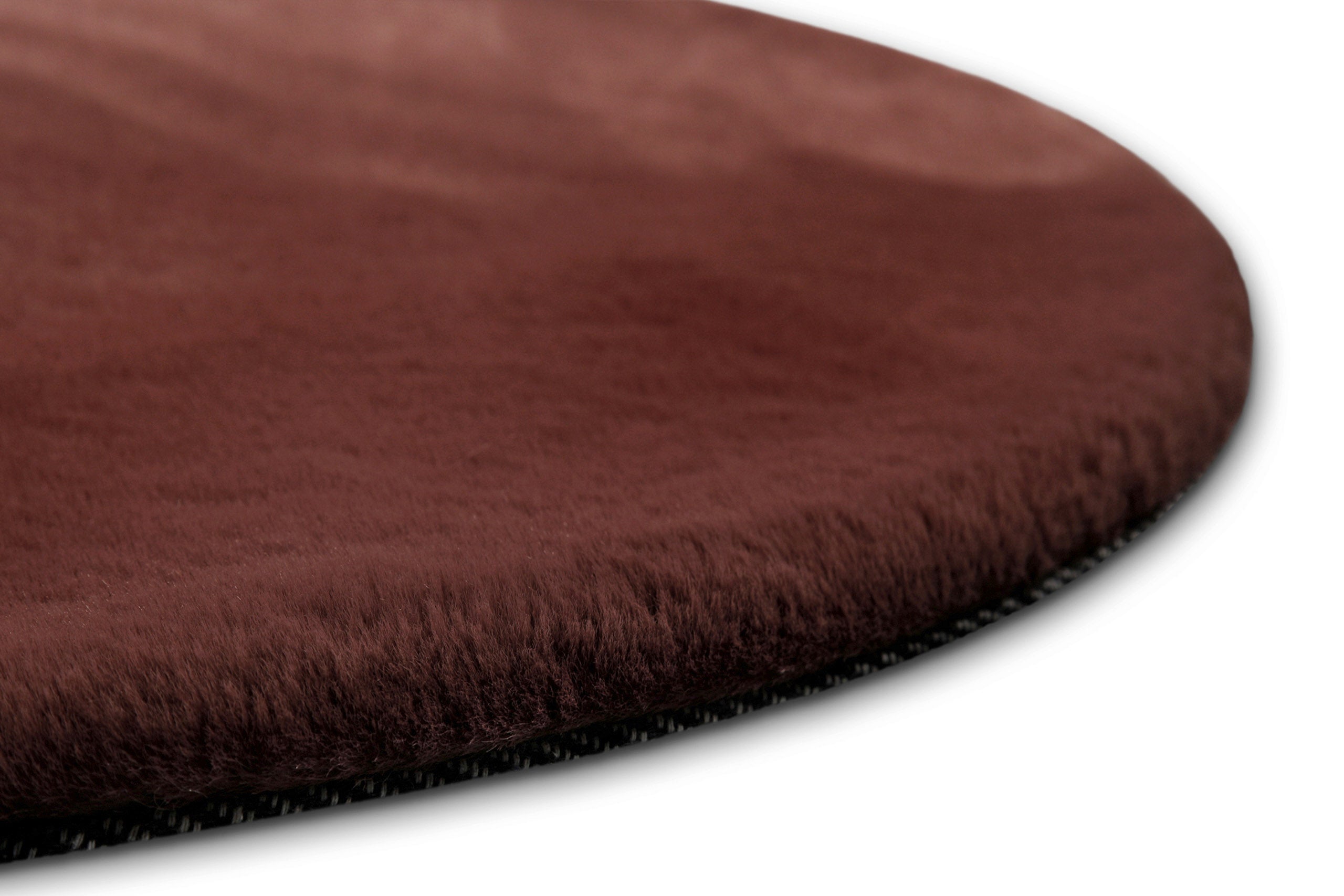 weconhome-basics-kunstfell-teppich-anna-rund-bordeaux image 5