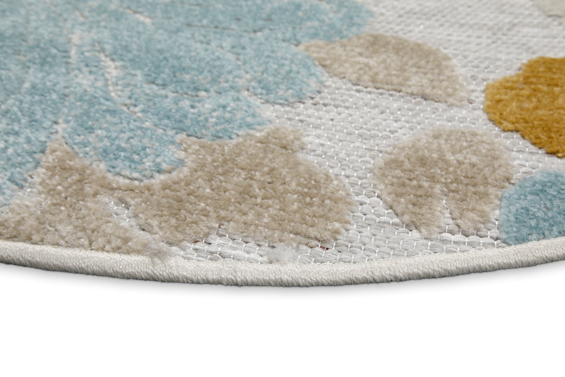 weconhome-beachflower-in-outdoorteppich-rund-beige image 5