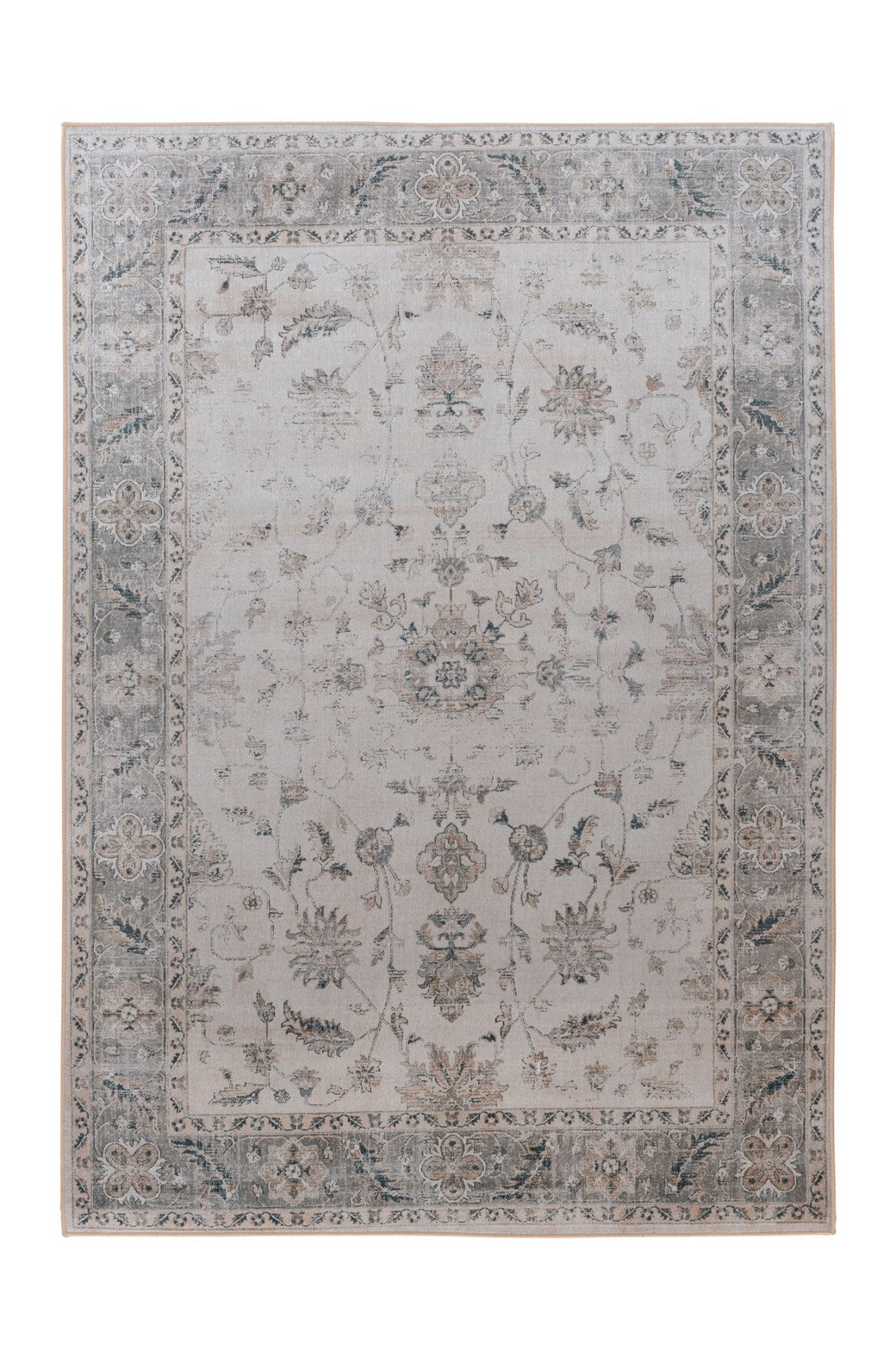 kayoom-prayer-325-flachflor-teppich-vintage-print image 8