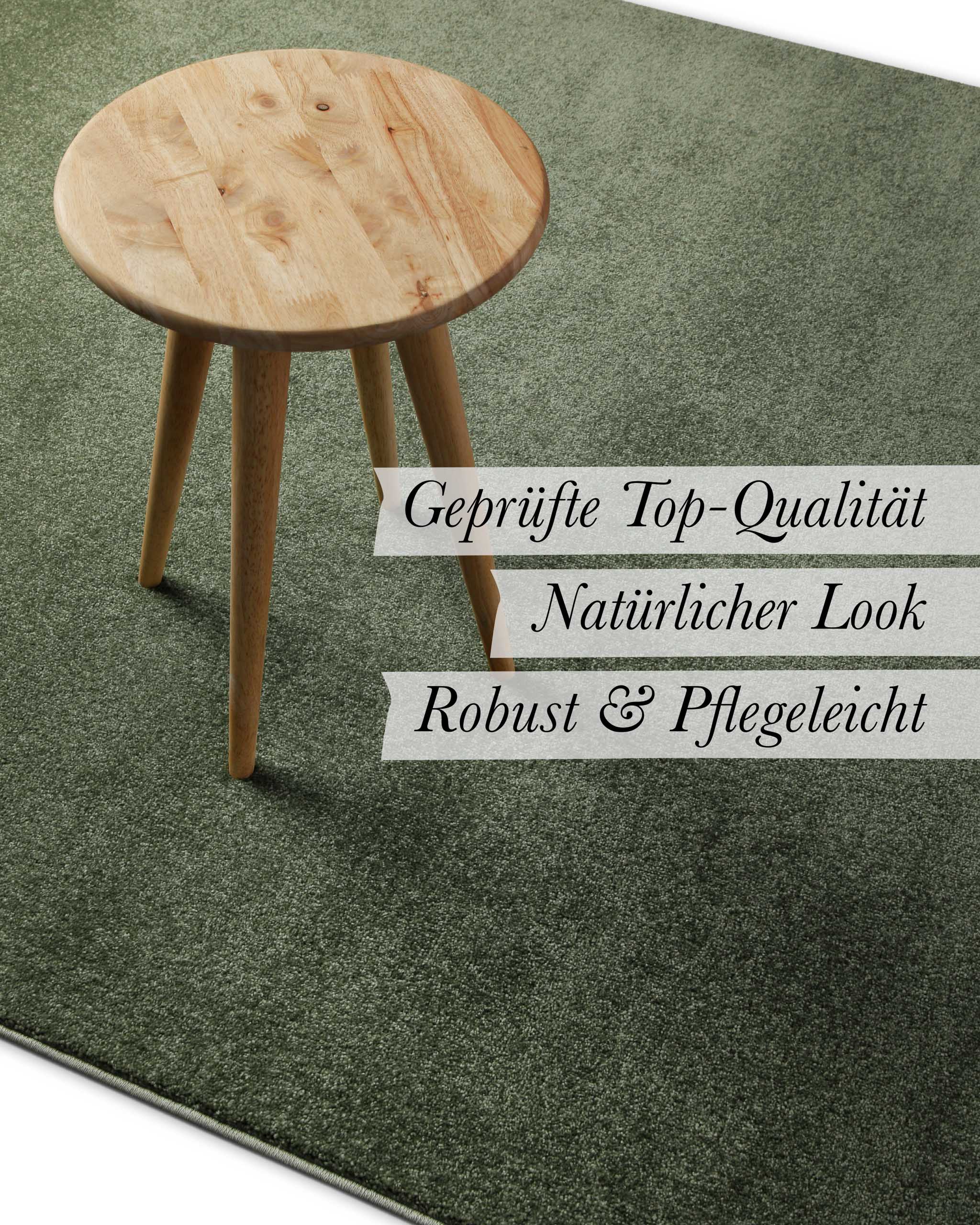 weconhome-basics-kurzflorteppich-freja-laub-gr-n-eckig-l-ufer image 7