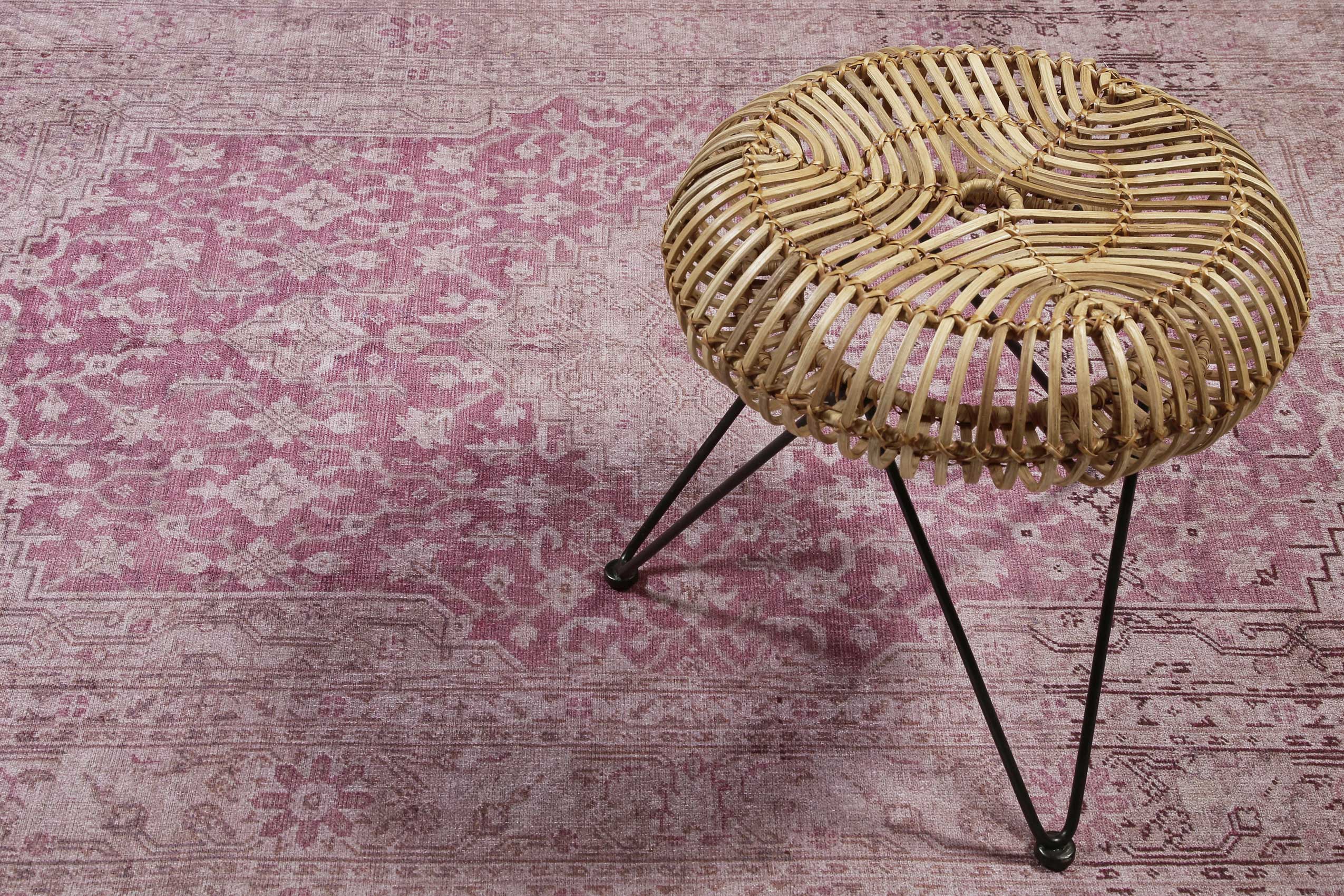 weconhome-past-future-vintage-teppich-grau-beige-rosa-gewebt image 6