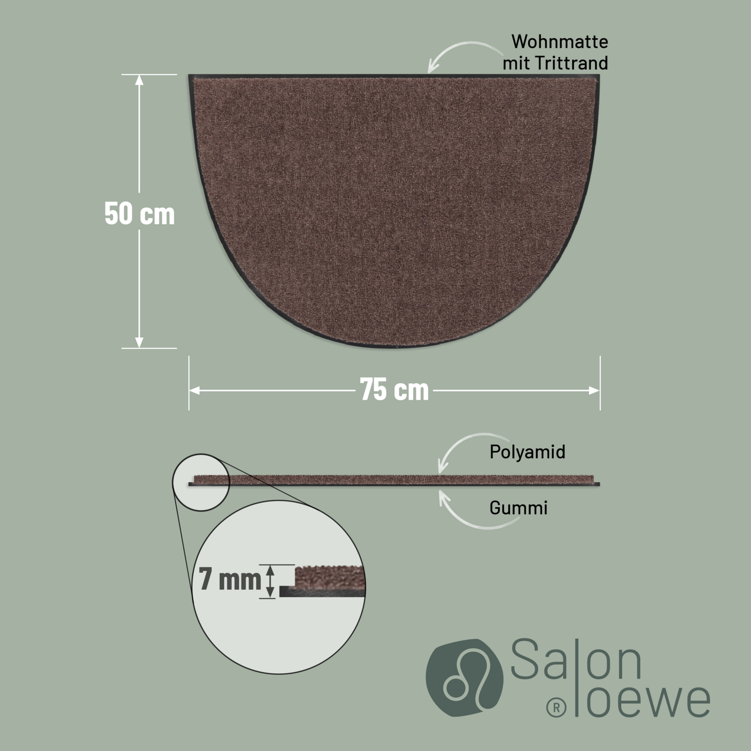 salonloewe-nougat-halbrund-50-x-75-cm-warme-braune-fu-matte-aus-polyamid-rutschf image 4