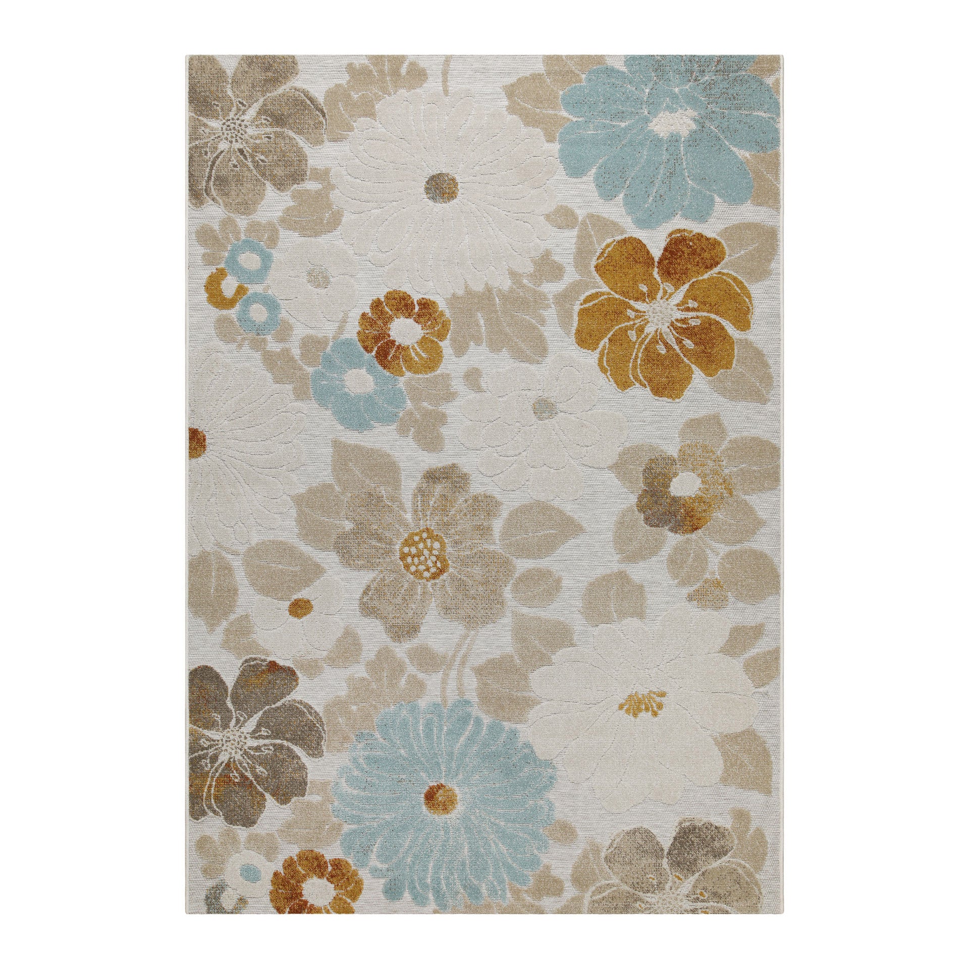 weconhome-beachflower-in-outdoorteppich-beige image 2