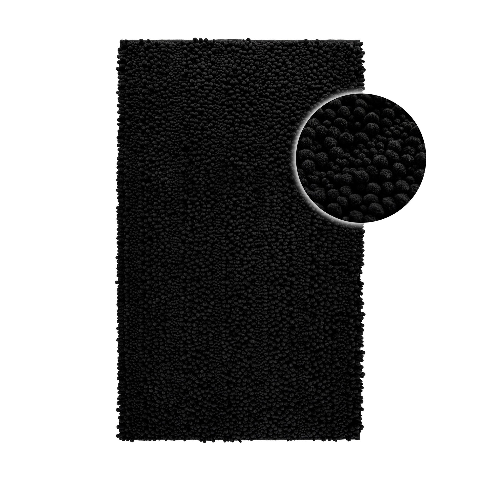 weconhome-basics-benno-badteppich-schwarz-chenille image 2