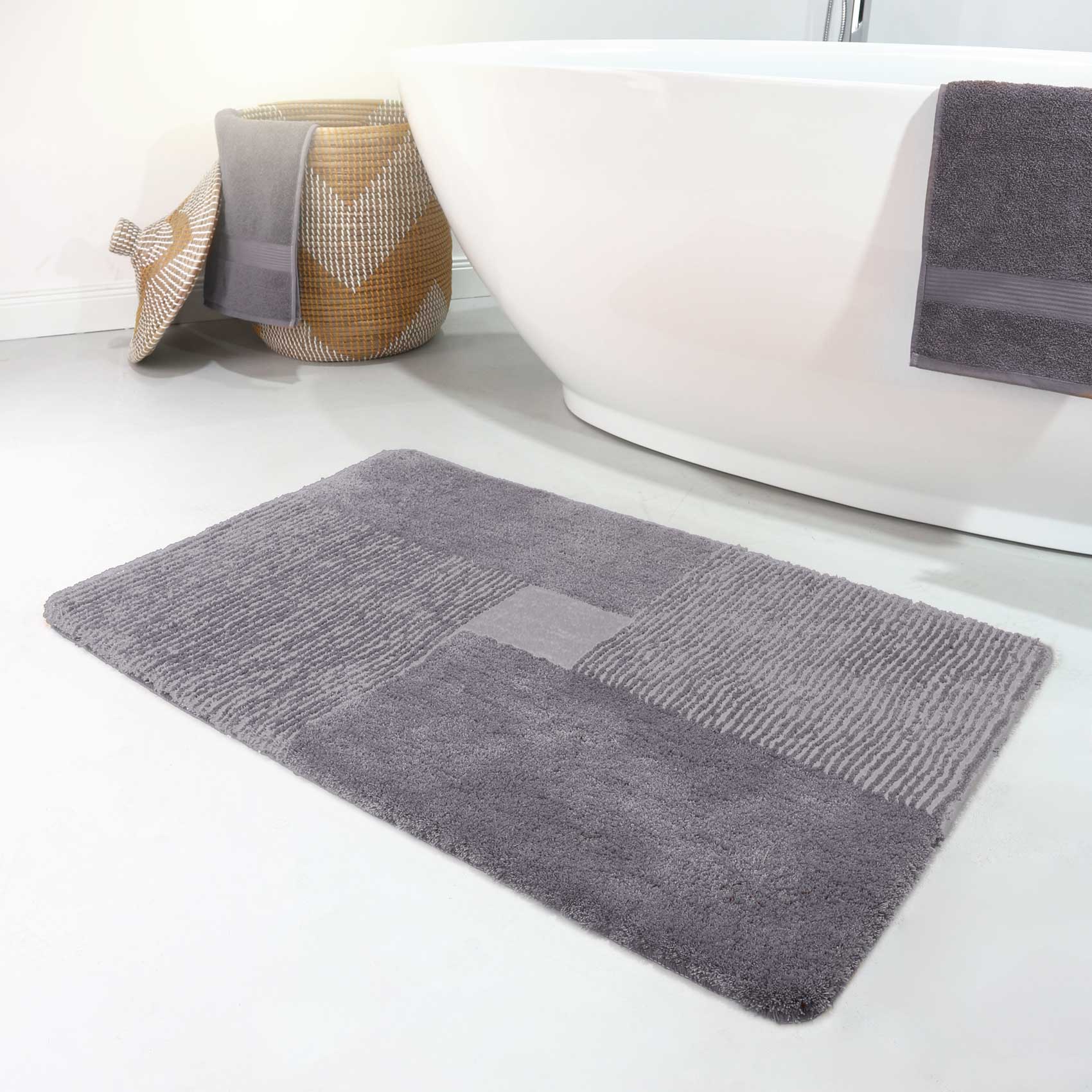 weconhome-homie-living-badteppich-san-piero-grau-getuftet-39x59-cm image 1