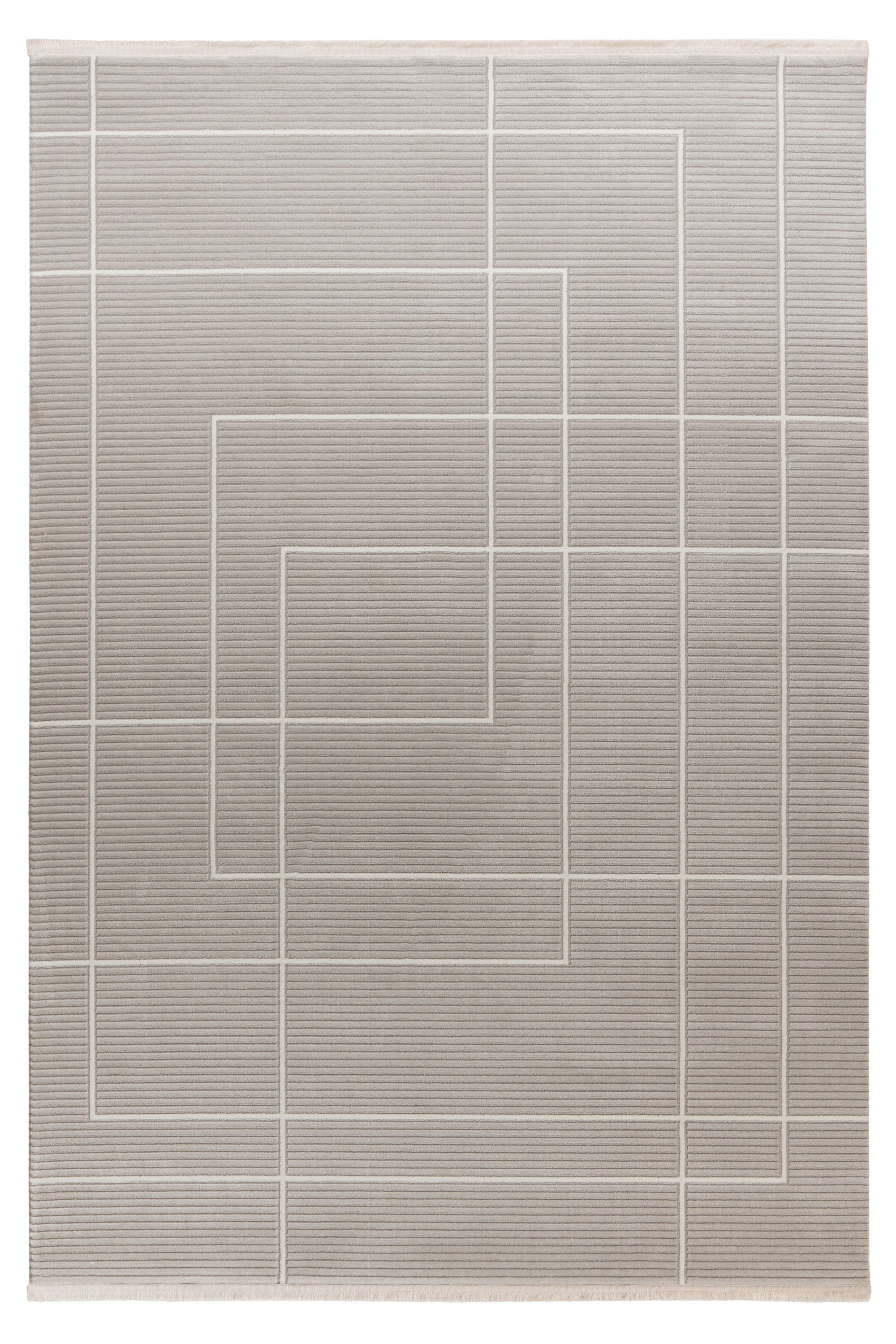 kayoom-international-125-kurzflorteppich-silber-11-mm-florh-he-2000-g-m-polyprop image 6