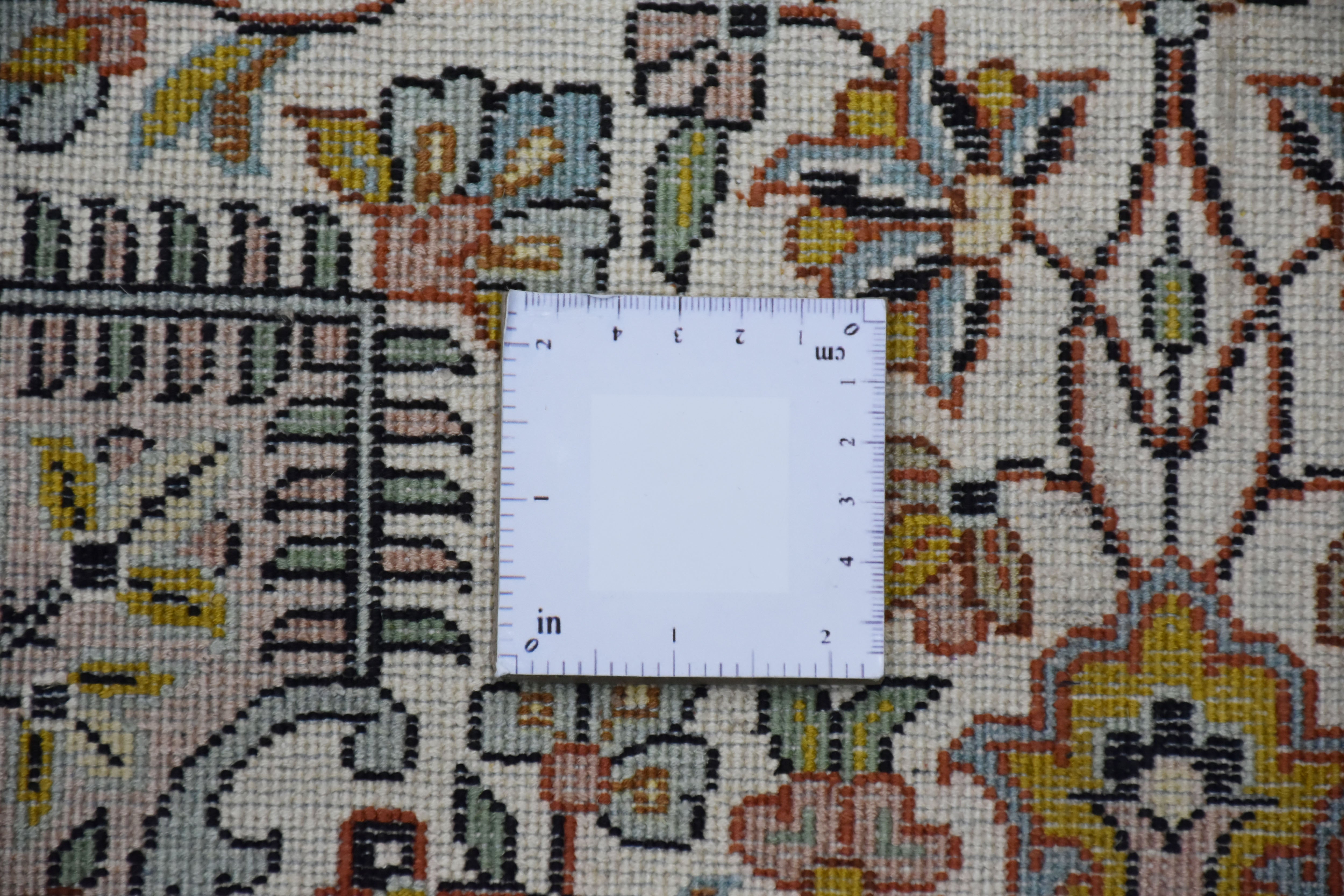 kayoom-kashan-3878-multi-handgewebter-orient-teppich-95x150-cm image 8