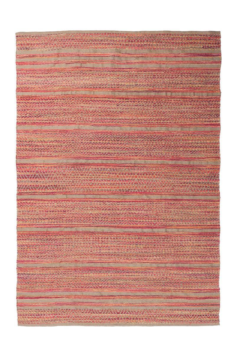 kayoom-sienna-810-handgefertigter-flachflorteppich-aus-baumwolle-und-jute-t-rkis image 6