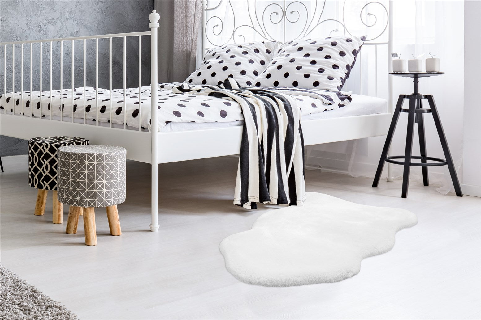 kayoom-rabbit-sheepskin-225-weicher-kuschelteppich-in-kaninchenfell-optik-hochfl image 2