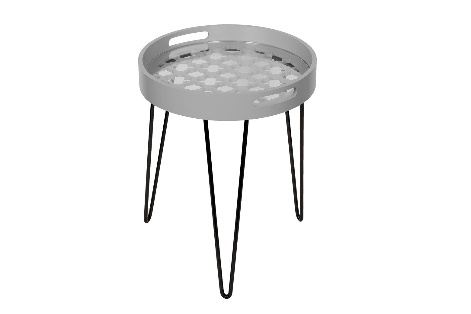 kayoom-river-110-runder-beistelltisch-mit-glasplatte-und-metallbeinen image 7