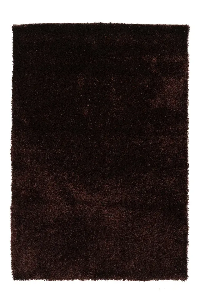 kayoom-soul-8120-braun-hochflorteppich-maschinengewebt-polyester-trend-design image 1