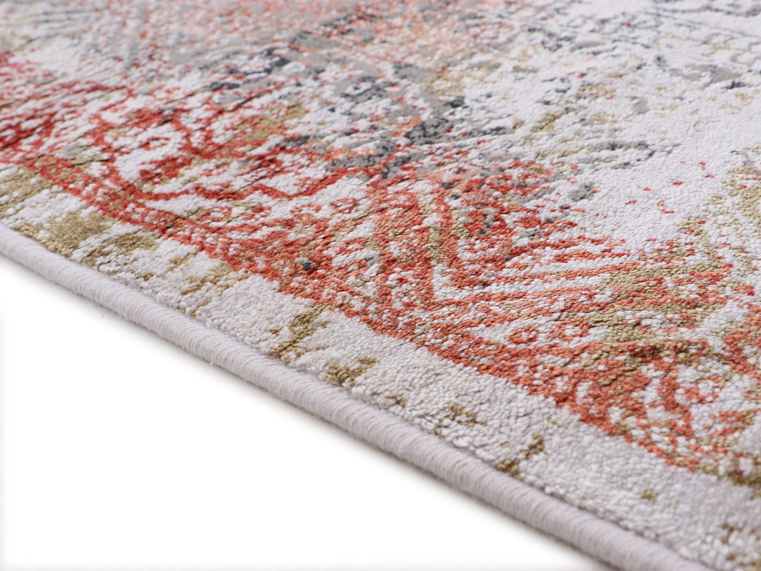 carpetfine-vintage-teppich-lyia-orange-120x170-cm image 5