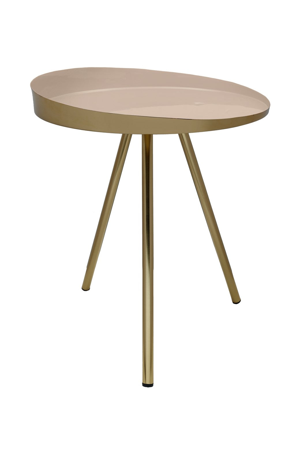kayoom-beistelltisch-morrison-625-runder-retro-tisch-aus-metall-mit-hohem-rand image 1