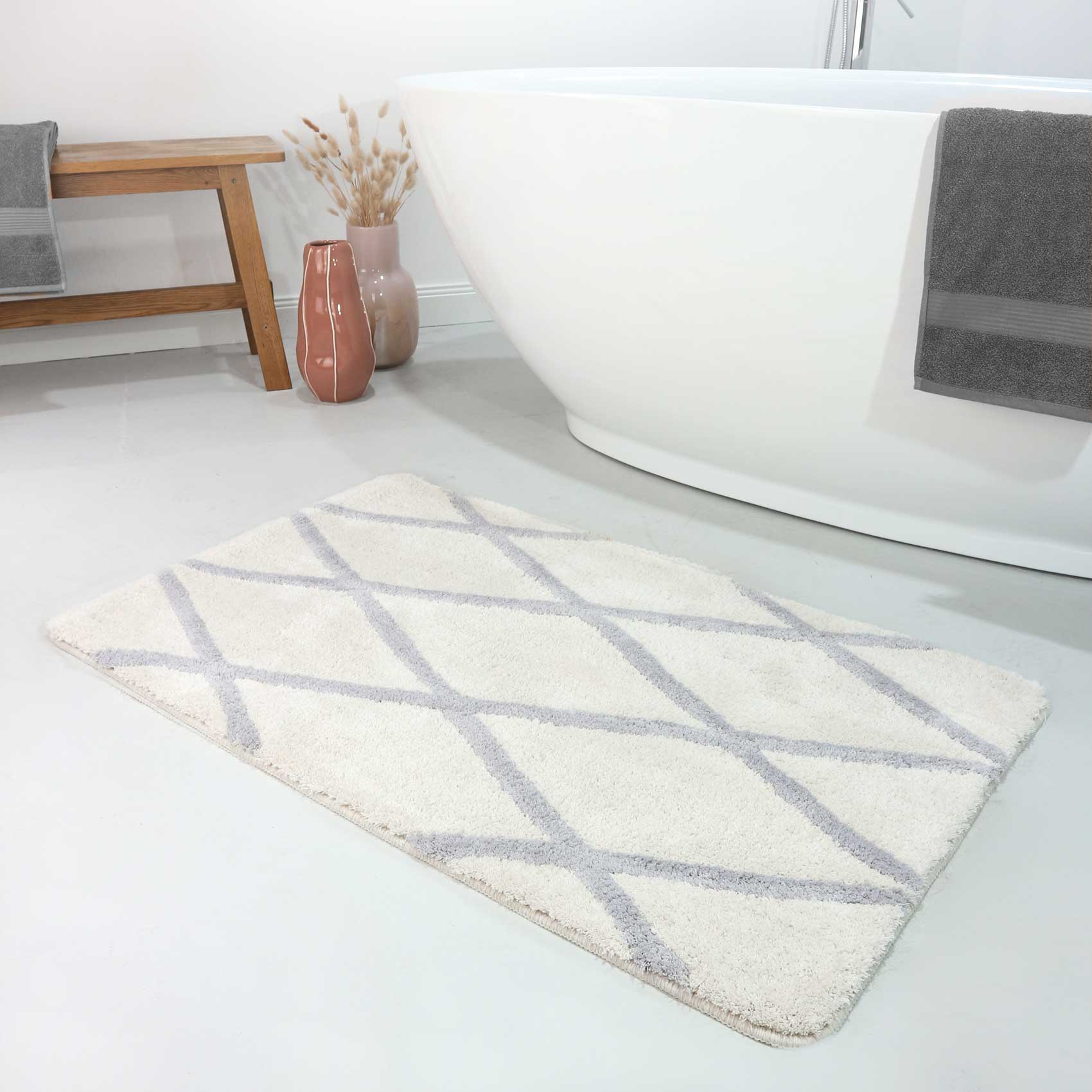 weconhome-badteppich-san-bosa-homie-living-beige-grau image 1