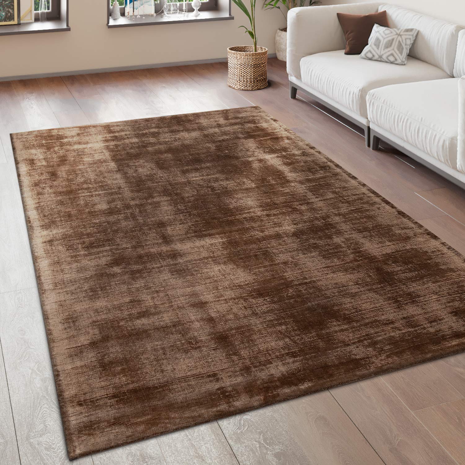 paco-home-viskose-teppich-creme-80x150-cm-kurzflor image 6