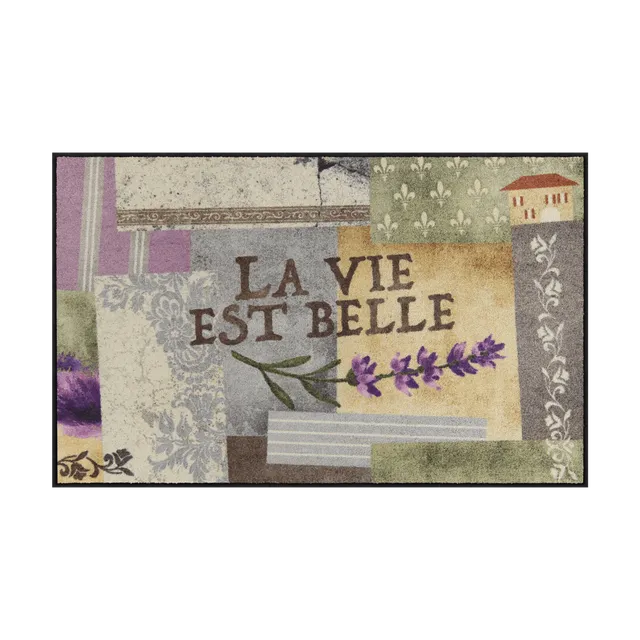 salonloewe-la-vie-est-belle-l-ufer-75-x-120-cm-florales-design-beige-grau-vintag image 1