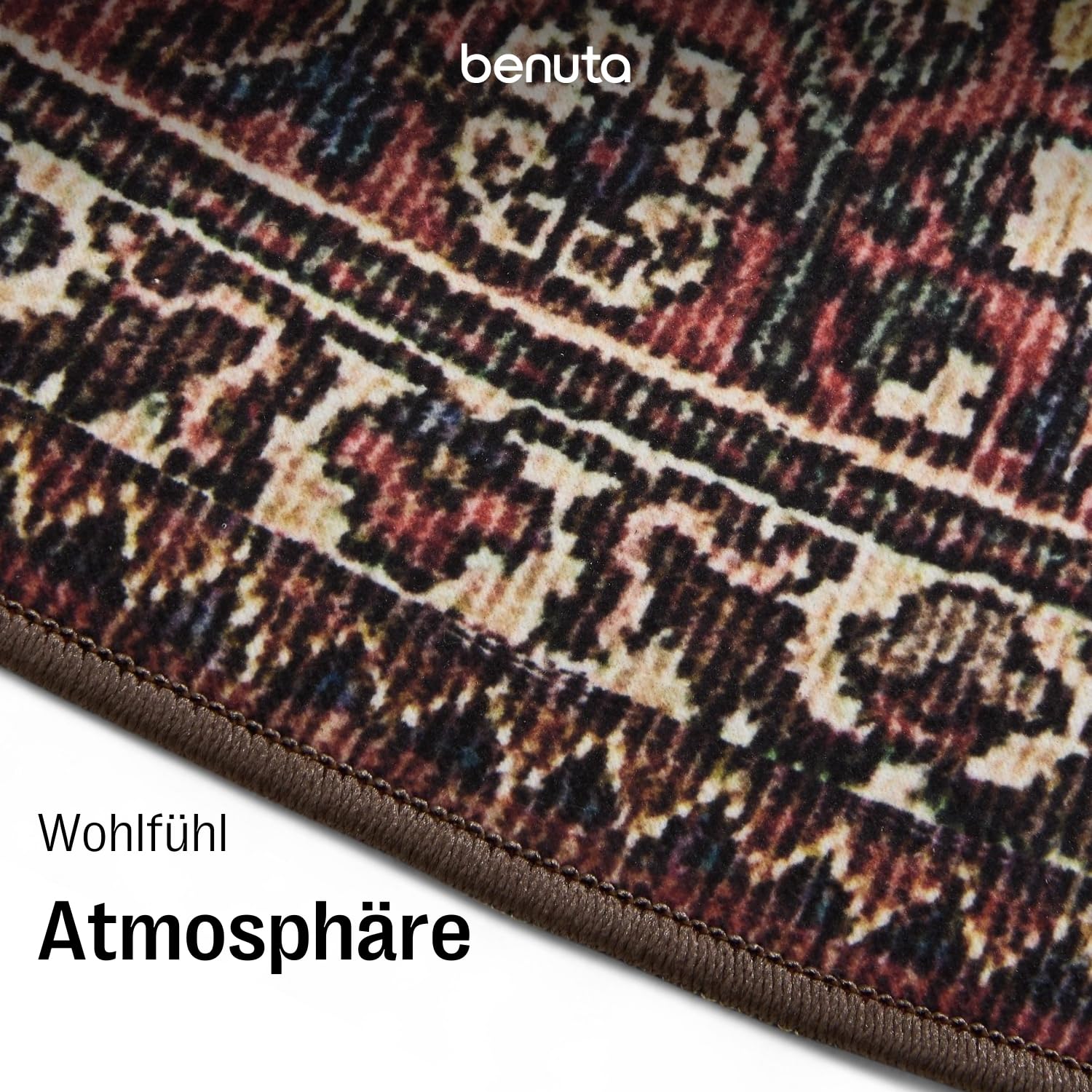 benuta-basic-waschbarer-teppich-george-multicolor-rot-120-cm-rund image 5