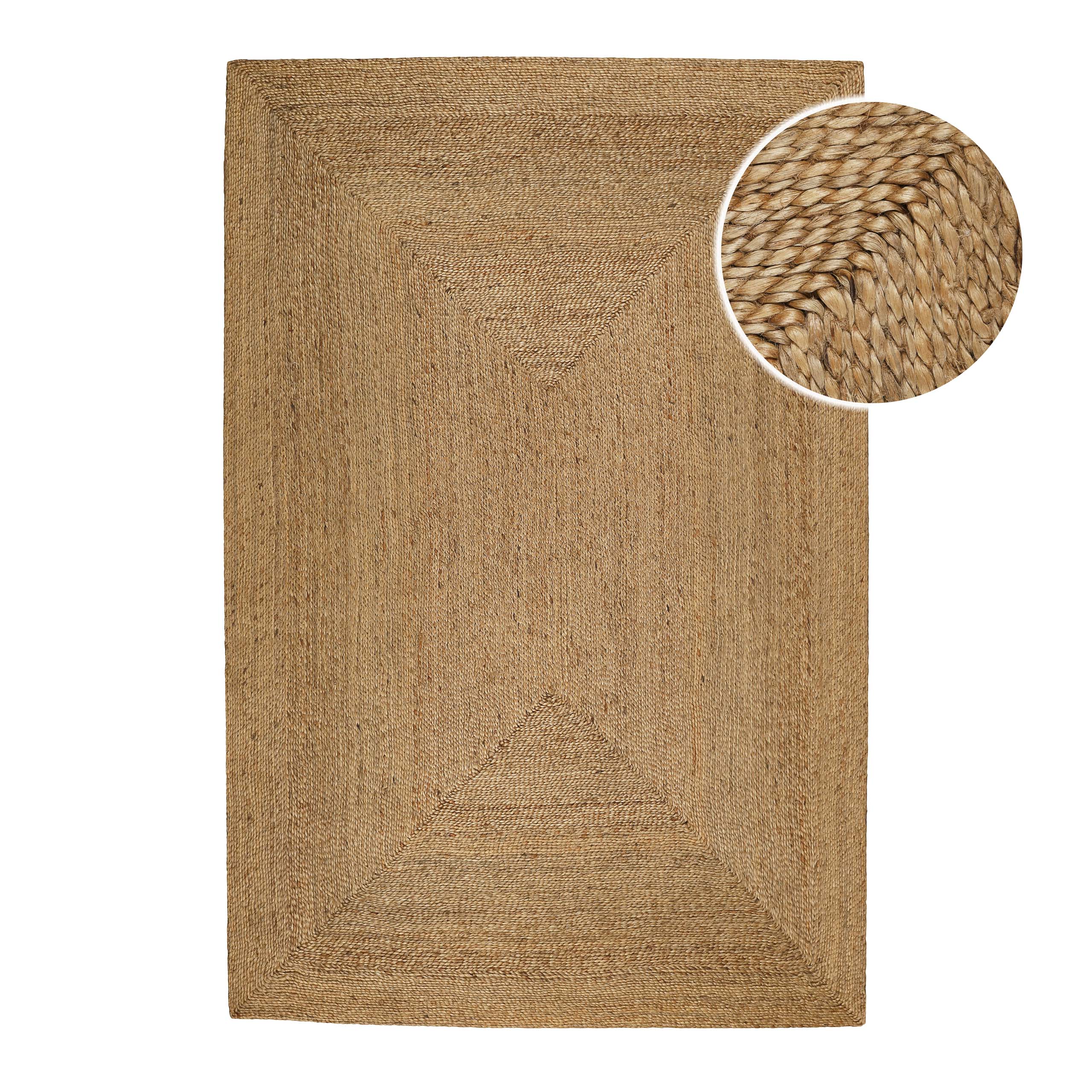 weconhome-collins-jute-teppich-handgewebt-schwer-natur image 1