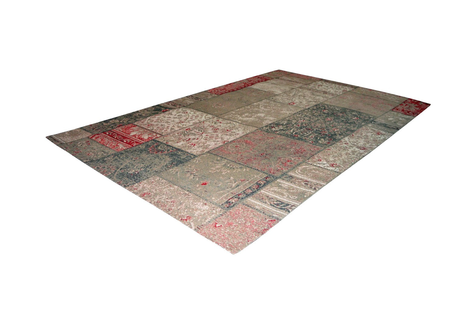 kayoom-solitaire-410-flachflorteppich-aus-wolle-patchwork-design-rotbraun-14-50- image 5