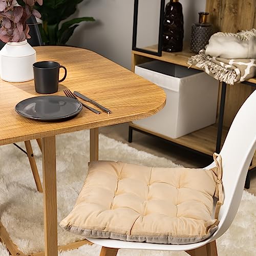 paco-home-sitzkissen-mit-befestigungsb-ndern-40x40-cm-stuhlkissen-indoor-2er-set-9 image 8