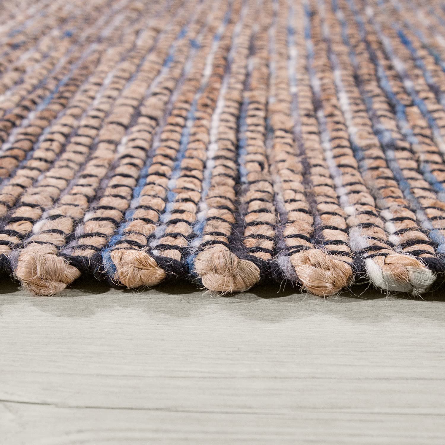 paco-home-jute-teppich-wohnzimmer-handgewebt-meliertes-ethno-muster-naturfaser-m image 2