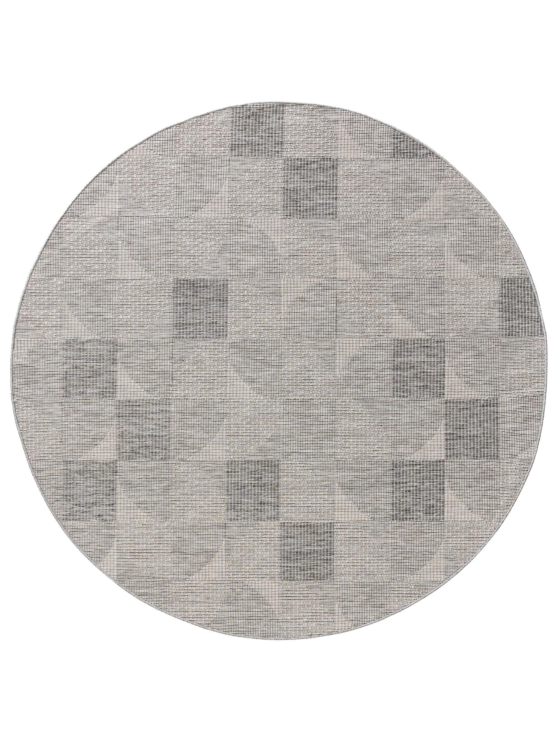 benuta-nest-teppich-bronco-grau-160-cm-rund-kunstfaser-outdoor-geeignet-geometri image 1