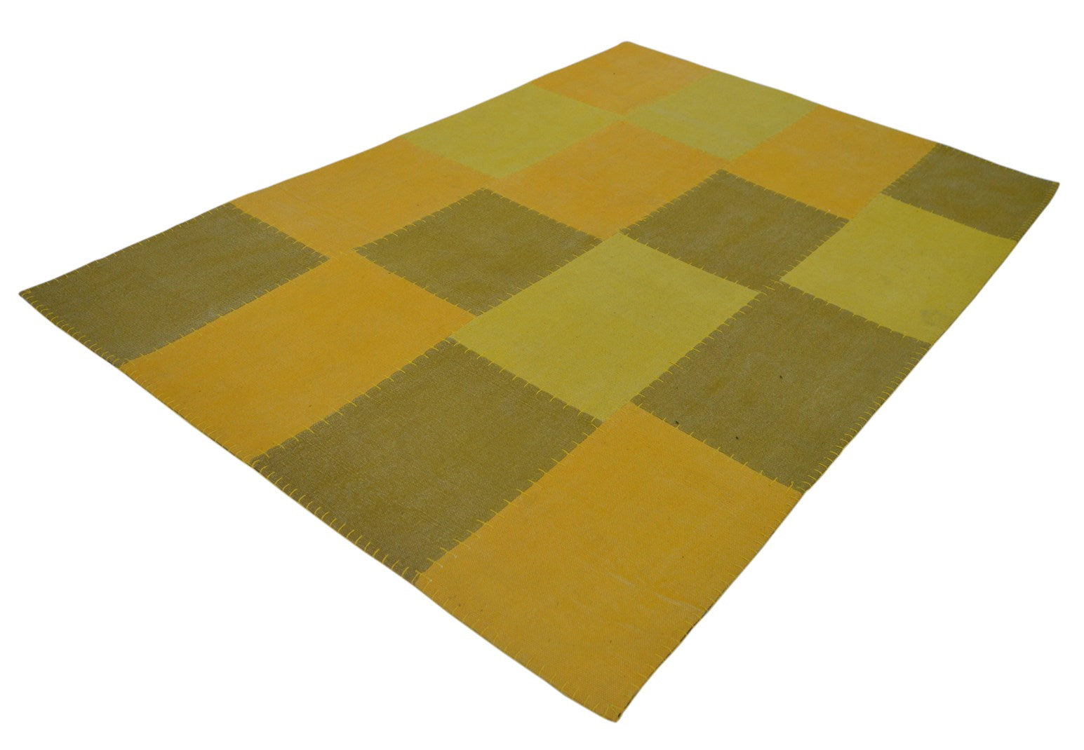 kayoom-lyrical-110-vintage-flachwebteppich-im-patchwork-look-handgefertigt-mehrf image 5