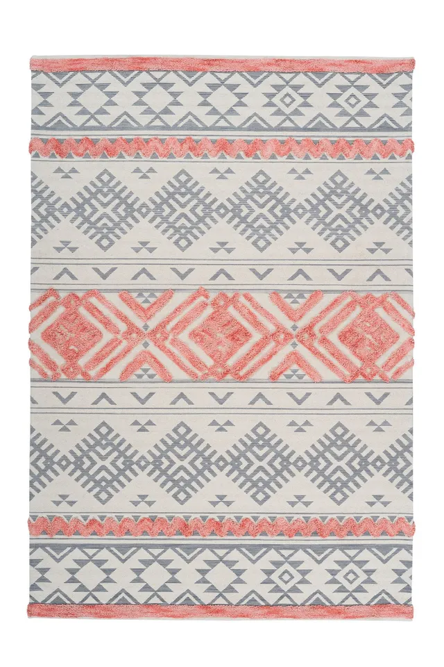 kayoom-ethnie-225-flachflorteppich-jacquard-gewebt-ethno-muster-f-r-moderne-orie image 1