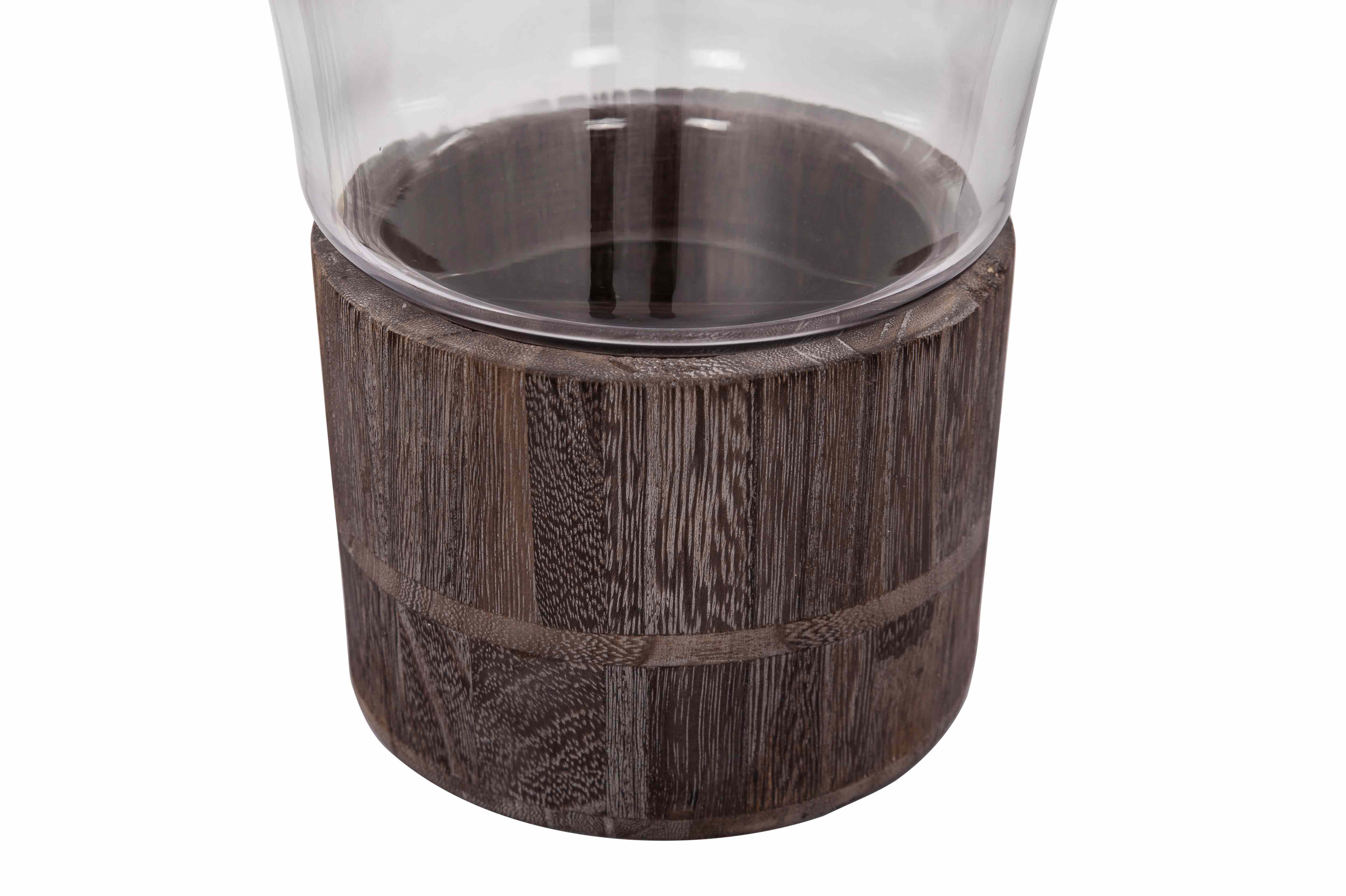 kayoom-windlicht-eris-207-grau-glas-mdf-31-x-31-x-38-cm image 5