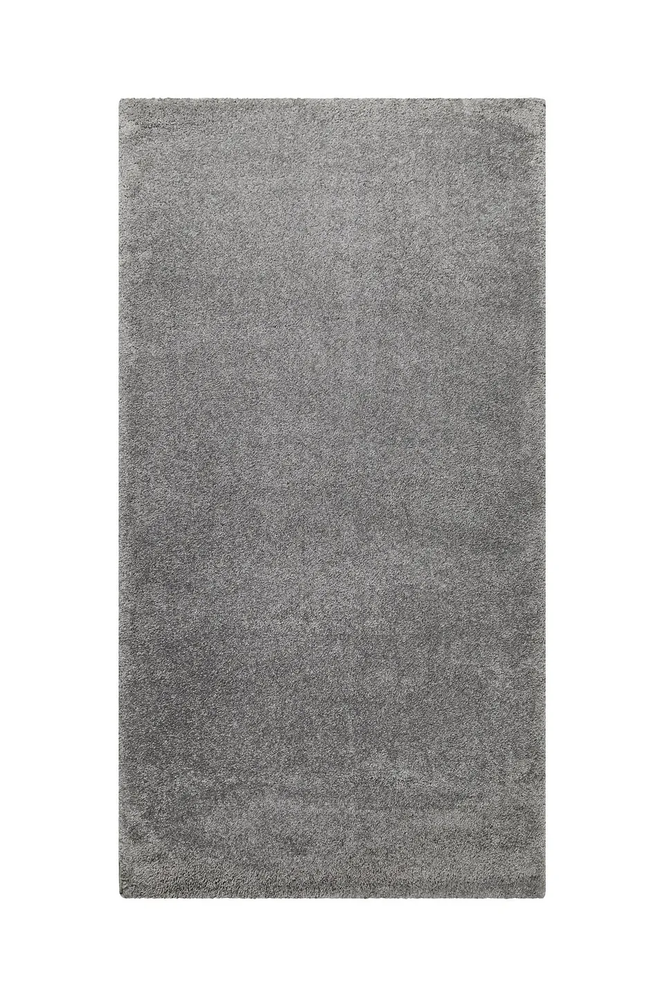 weconhome-topas-silver-hochflor-teppich-grau-60x110 image 1