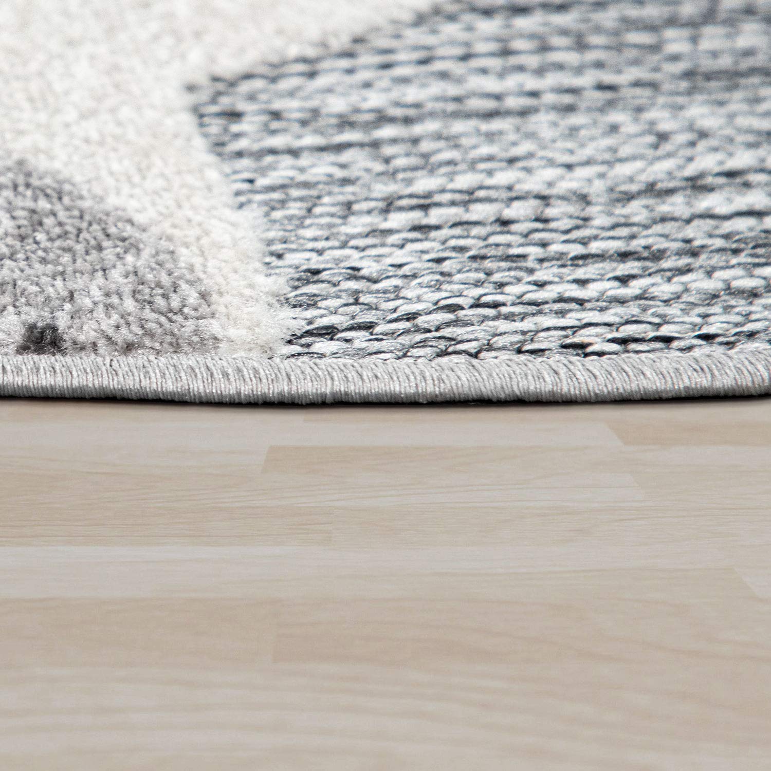 paco-home-kinderteppich-rund-3d-effekt-grau-120-cm image 4