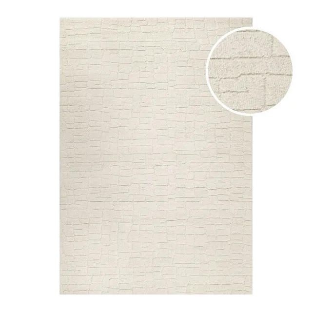 weconhome-hamptons-thirtyone-kurzflor-teppich-creme-wei image 1