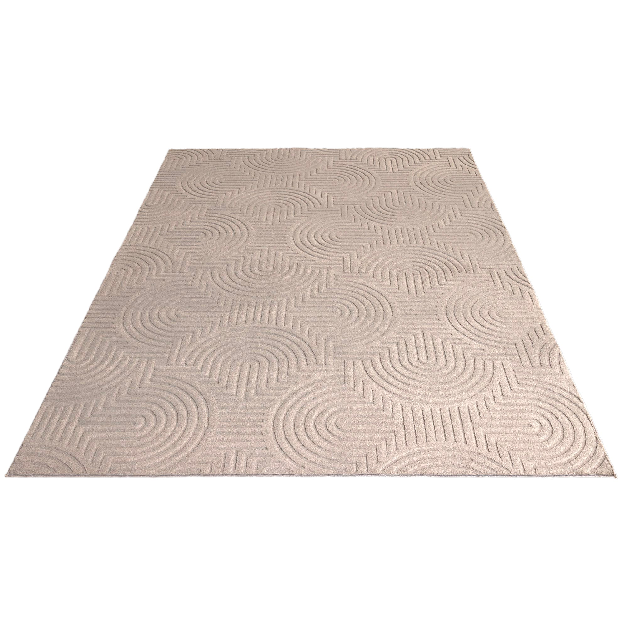 kayoom-balance-flow-225-kurzflorteppich-16-mm-flor-1200-g-m-anthrazit-oder-creme image 3