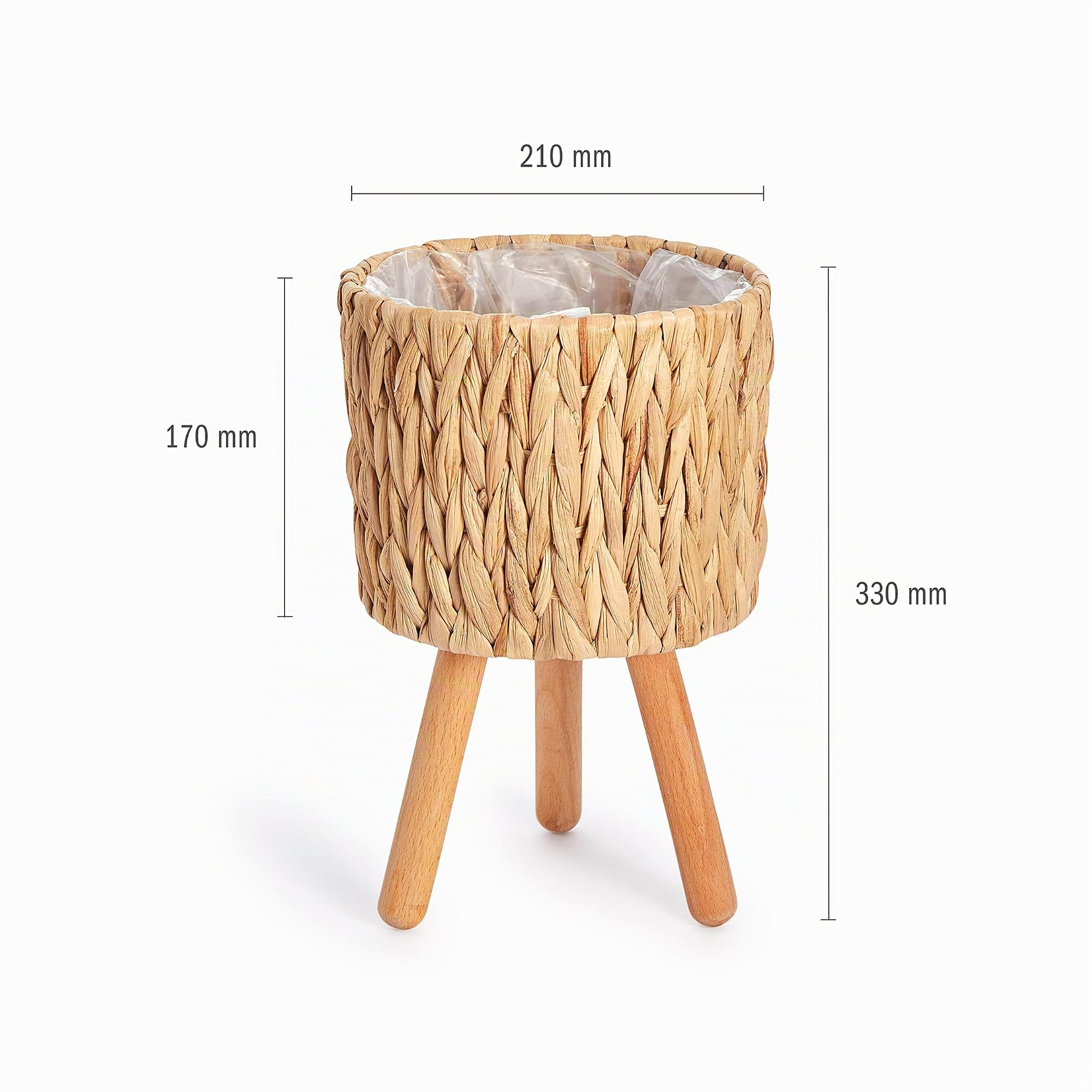 paco-home-blumentopf-bertopf-natur-rattan-set-3pcs-set-design-7-natur-gro image 7