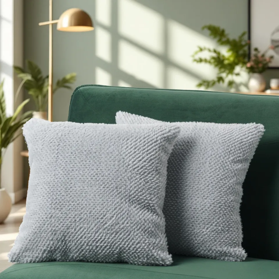 paco-home-kissenbezug-2er-set-boho-3d-grau-waschbar image 1