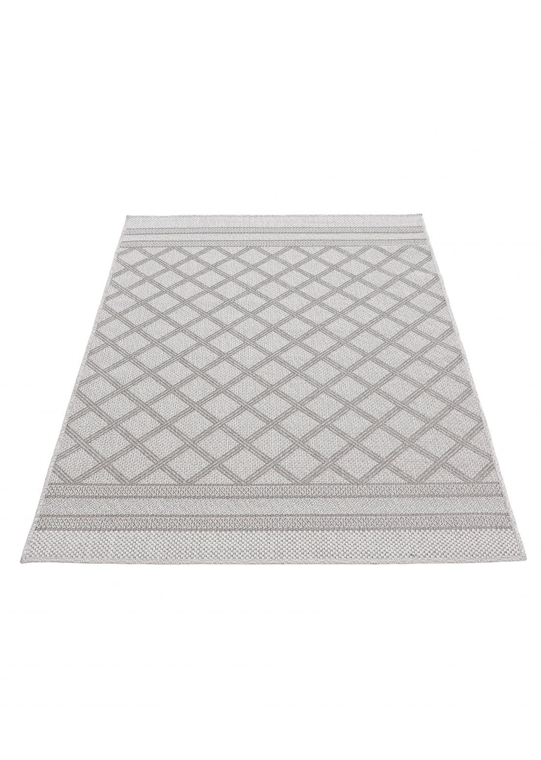 carpetfine-boho-beige-flachgewebeteppich-80x150-cm-in-outdoor-teppich image 3