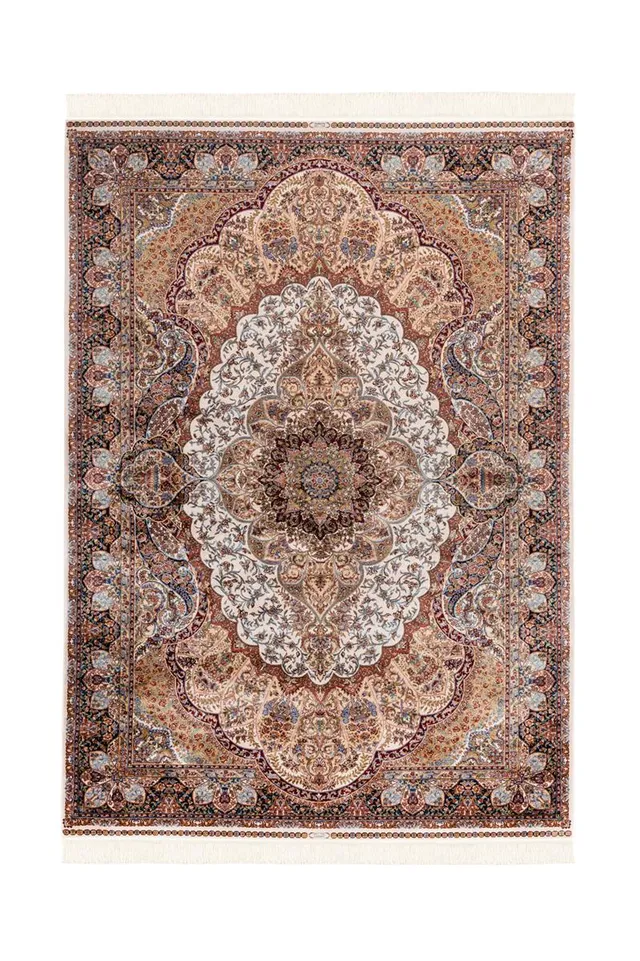 kayoom-babil-312-teppich-in-handarbeitoptik-rustikal-modern-mit-farbakzenten-ver image 1