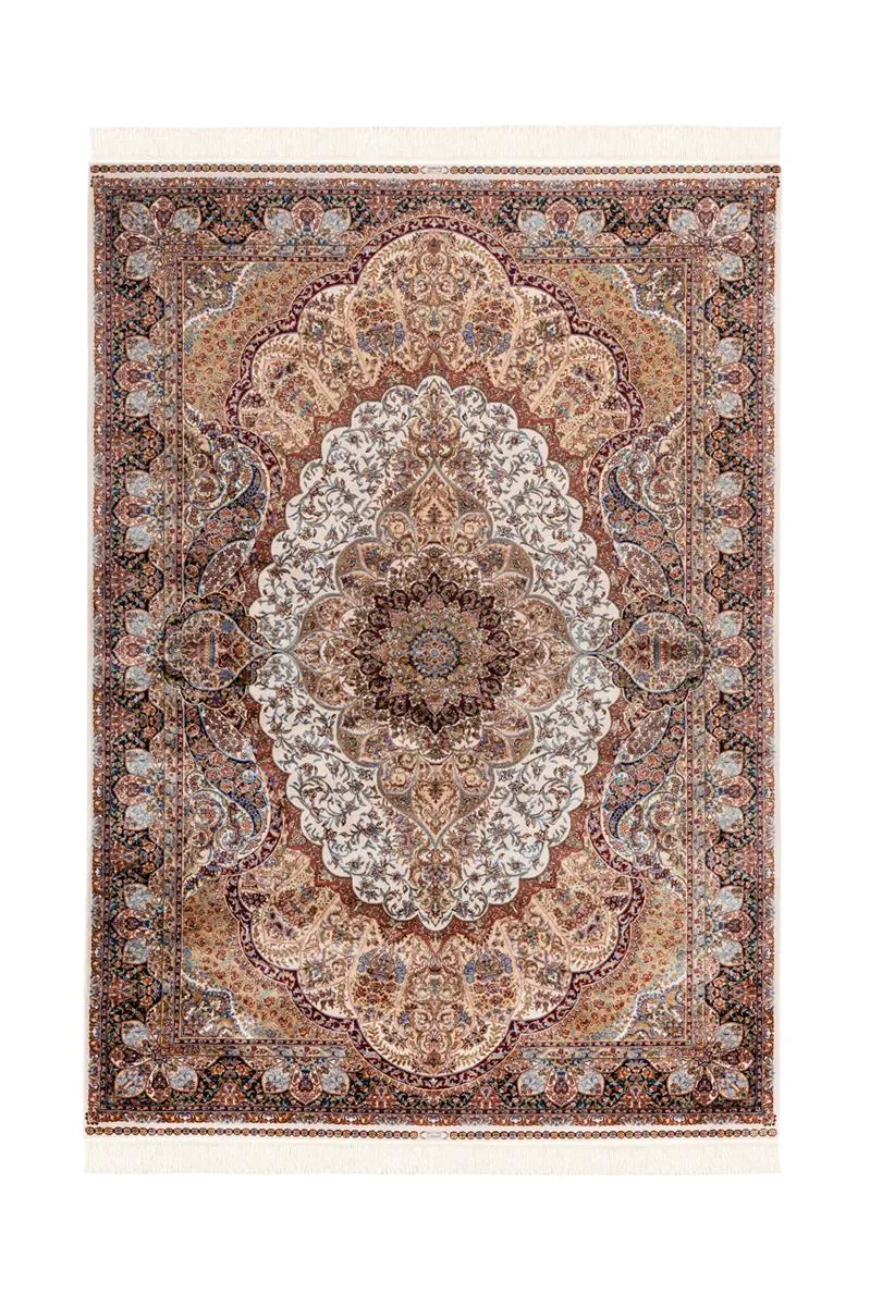 kayoom-babil-312-teppich-in-handarbeitoptik-rustikal-modern-mit-farbakzenten-ver image 1