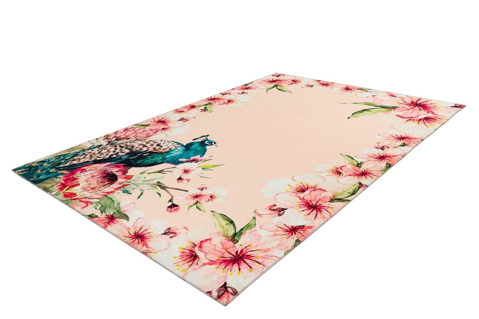 kayoom-blossom-125-bedruckter-flachflorteppich-mit-ziernaht-filzr-cken-f-r-fu-bo image 6