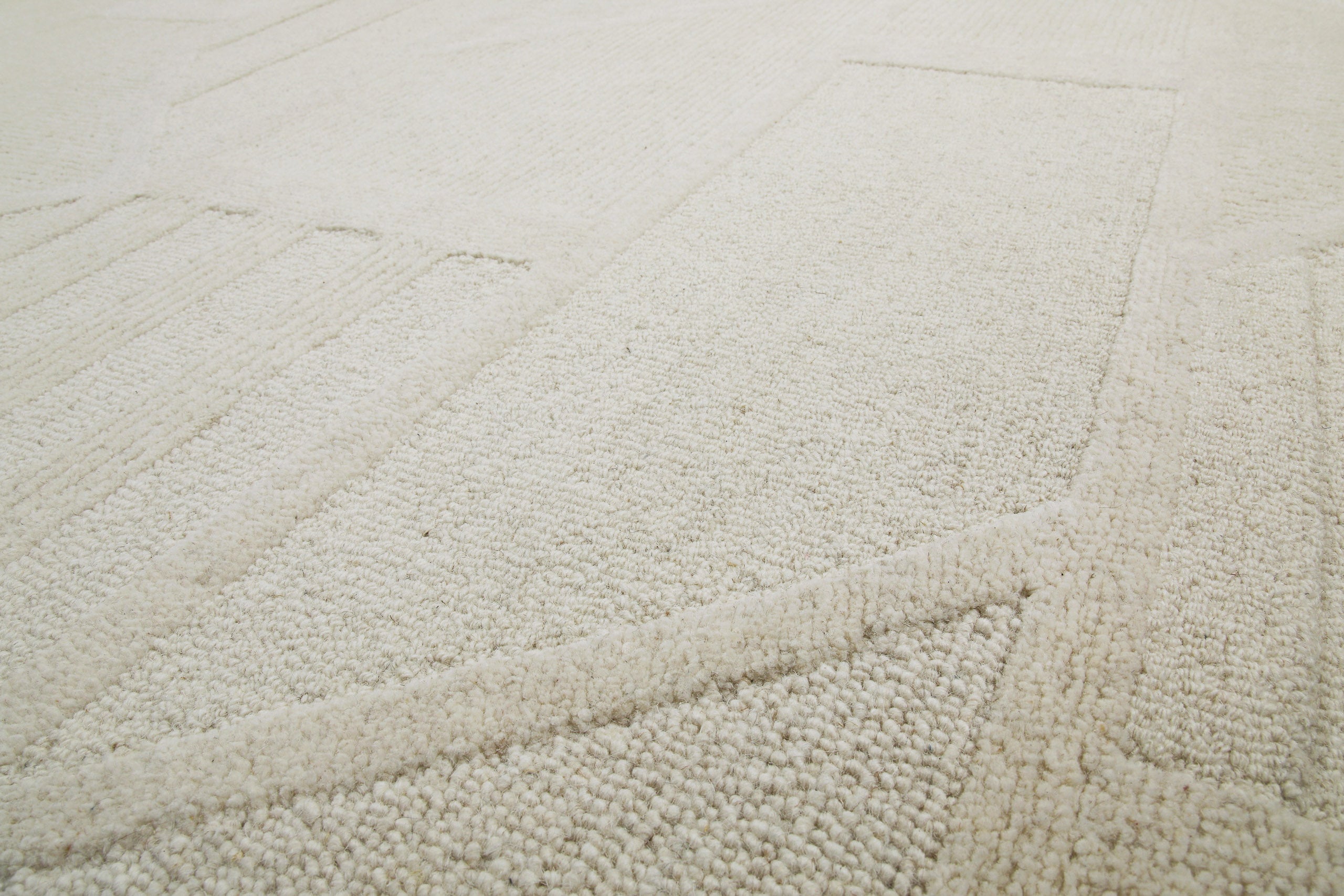weconhome-hamptons-fifteen-kurzflor-teppich-rund-creme-wei-aus-schurwolle image 5
