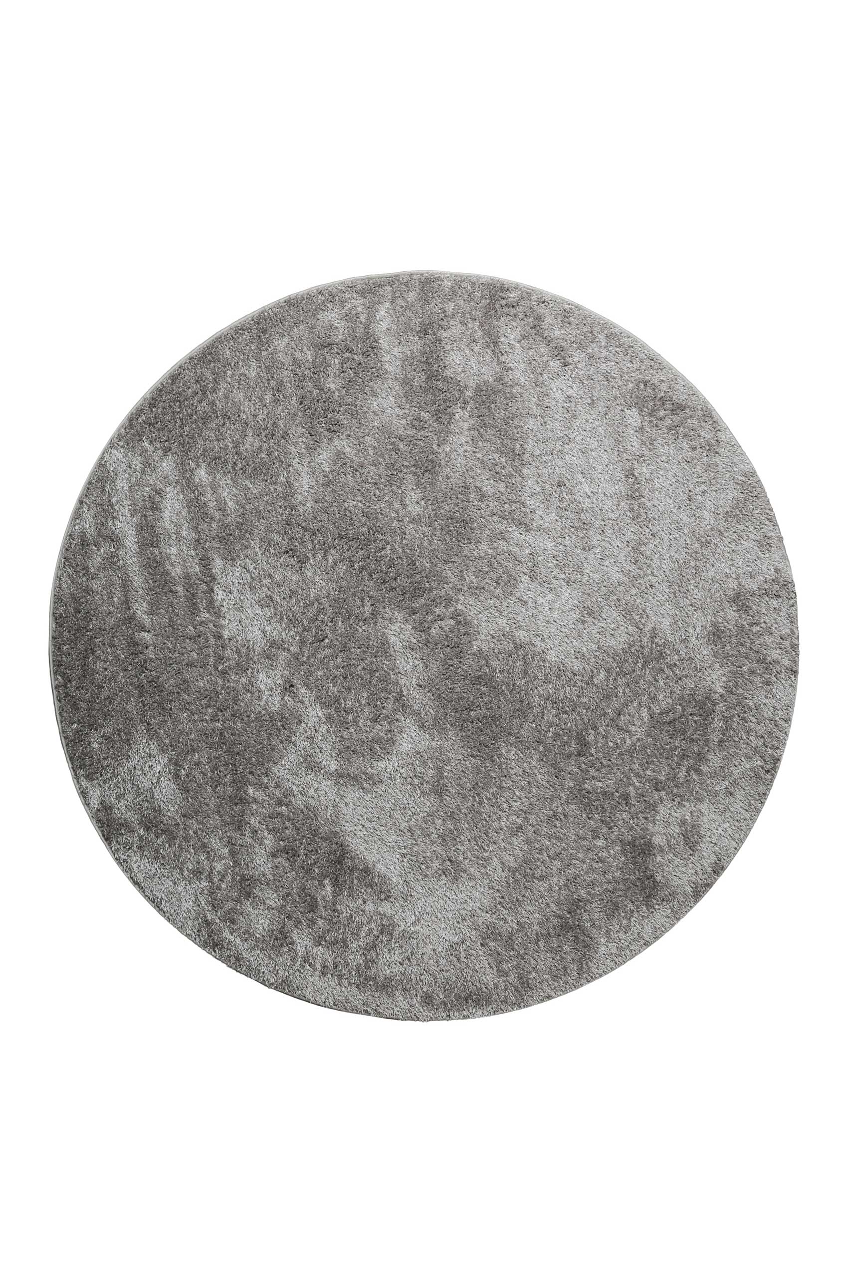 weconhome-basics-teppich-fanny-rund-grau-hochflor-waschbar image 2