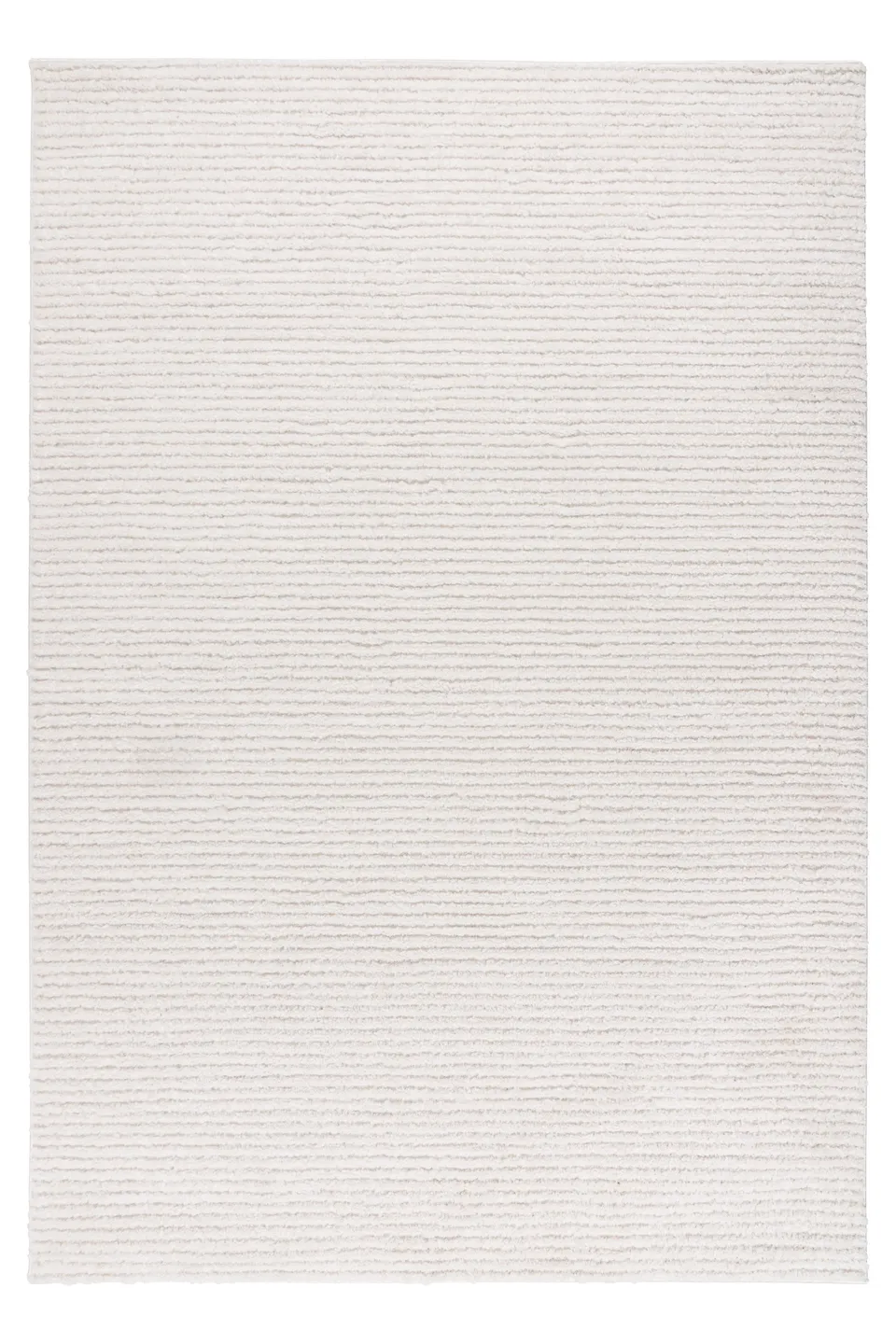 kayoom-benefit-125-kurzflorteppich-20-mm-florh-he-polyester-elfenbein image 1