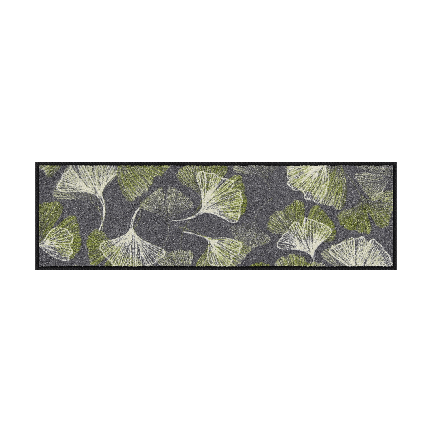 salonloewe-gingko-allover-grey-minimatte-30-x-100-cm-ginkgobl-tter-design-rutsch image 1